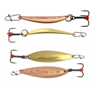 Блесна вертикальная ECOPRO Killka -S, 30мм, 2г, G/C
