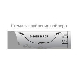 Воблер LureMax Digger