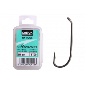 Крючки Saikyo KH-71472 Streamer BR №08 (20шт)