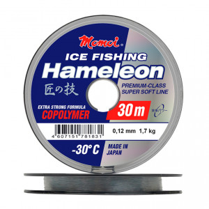 Momoi Hameleon ICE Fishing, серебряная (0,10 мм, 1..