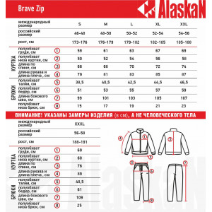 Комплект флисовый Alaskan Brave Zip