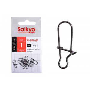 Застежка Saikyo SA-201-1 - 10 шт (18кг) Застежка Saikyo SA-201-1 - 10 шт (18кг)