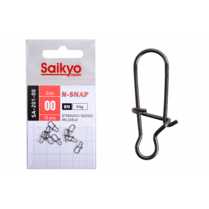 Застежка Saikyo SA-201-00 - 10 шт (9кг) Застежка Saikyo SA-201-00 - 10 шт (9кг)